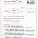 Bohning, Blazer Vane 36ct N Green 2"(1pk)