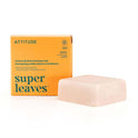 ATTITUDE, Volume & Shine Shampoo Bar, Natural Origin, for Thin and Flat Hair, Soy Protein & Red Clay, EWG Verified & Clean Ingredients, Vegan, Orange Blossom & Eucalyptus, 4 Oz