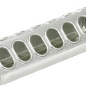 Little Giant®, Slide-Top Poultry Ground Feeders | Galvanized Feeding Trough Tray | Durable and Lightweight Chicken Feeder | Made in USA | 12 Inches