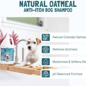 Bio-Groom, Oatmeal Dog Shampoo – for Allergies and Itching, Cruelty-Free, Dog Bathing Supplies, Puppy Shampoo for Sensitive Skin, Made in USA, Anti-Itch Dog Products – 32 fl oz 1-Pack