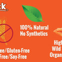 Smack, Pet Food Organic Raw Dehydrated Dog Food Grain-Free, Gluten-Free, Raw Food for Dogs (Caribbean Salmon Fusion, 5.5 Pound)