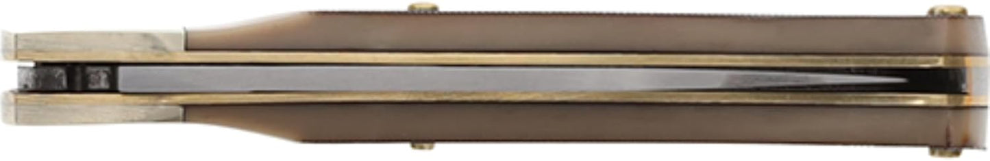 Old Timer, 3OT Bearhead Traditional Lockback Pocket Knife with 2.2in High Carbon Stainless Steel Blade, Sawcut Handle, and Convenient Small Size for EDC, Whittling, Camping, Hunting, and Outdoors