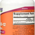 NOW Foods, Methyl B-12, 1000mcg, 100 LOZ by Now Foods (Pack of 2)