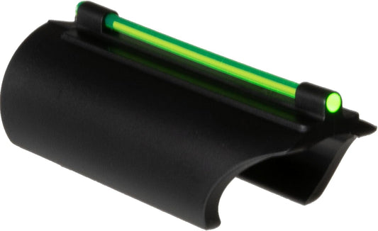 TRUGLO, Low-Profile All-Metal Construction Glo Dot II Universal Fiber Optic Sight for Plain Barrel Shotgun, 12 & 20 Ga/.410 Ga, Green/Red