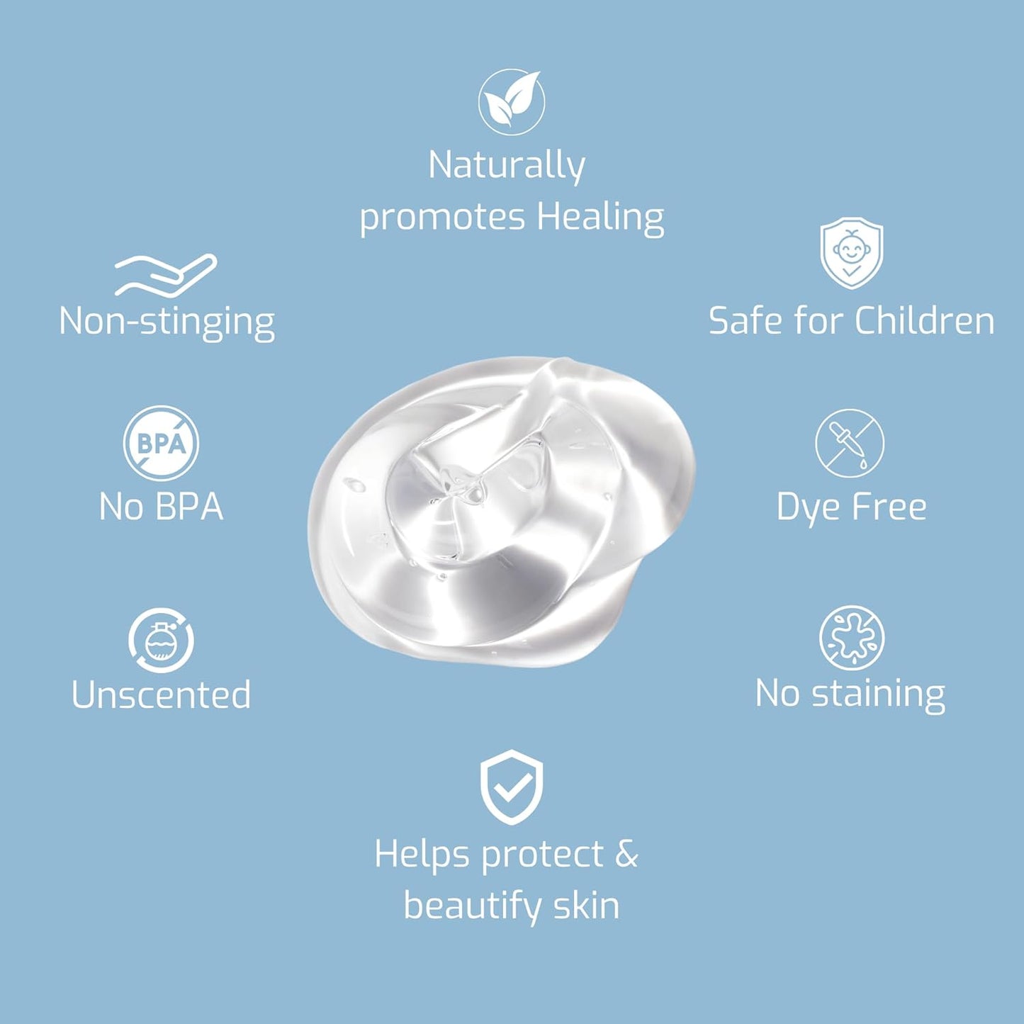 American Biotech Labs, ASAP OTC Wound Dressing Gel | SilverSol Ag₄O₄ 24 ppm Healing & Soothing Gel | 4 Oz