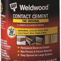 DAP, 00273 1 Gallon Weldwood Original Contact Cement, Tan
