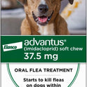 Advantus, Dog Fast Acting Oral Flea Treatment Soft Chews Dogs 23 - 110 lbs. | 30 ct.