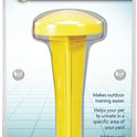 Simple Solution, Pee Post Outdoor Dog Training Aid, 13-Inch Pheromone Infused Yard Marking Stake for Puppy Potty Training, Housebreaking, Lawn and Garden Dog Pee Attractant, Reusable Potty Helper