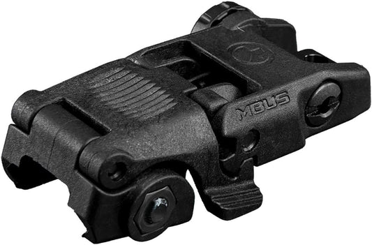 Magpul, MBUS Flip-Up Backup Sights, Black, Rear Sight