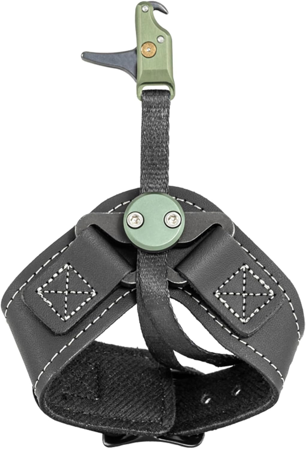 Stan, SoleX Clicker Index Finger Bowhunting Archery Release - Wrist Strap Open Hook Trigger Aid with Click Mechanism, Fast Reset, Adjustable Length, Travel & Tension