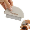 Pupwell, Detailer Comb for Removing Tear Stains, Crust, and Eye Mucus and Small Tangles