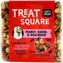 Happy Hen, (Case of 6) Treats 7.5 oz. Square-Mealworm and Peanut, 4.25" by 4.25" by 1.25"