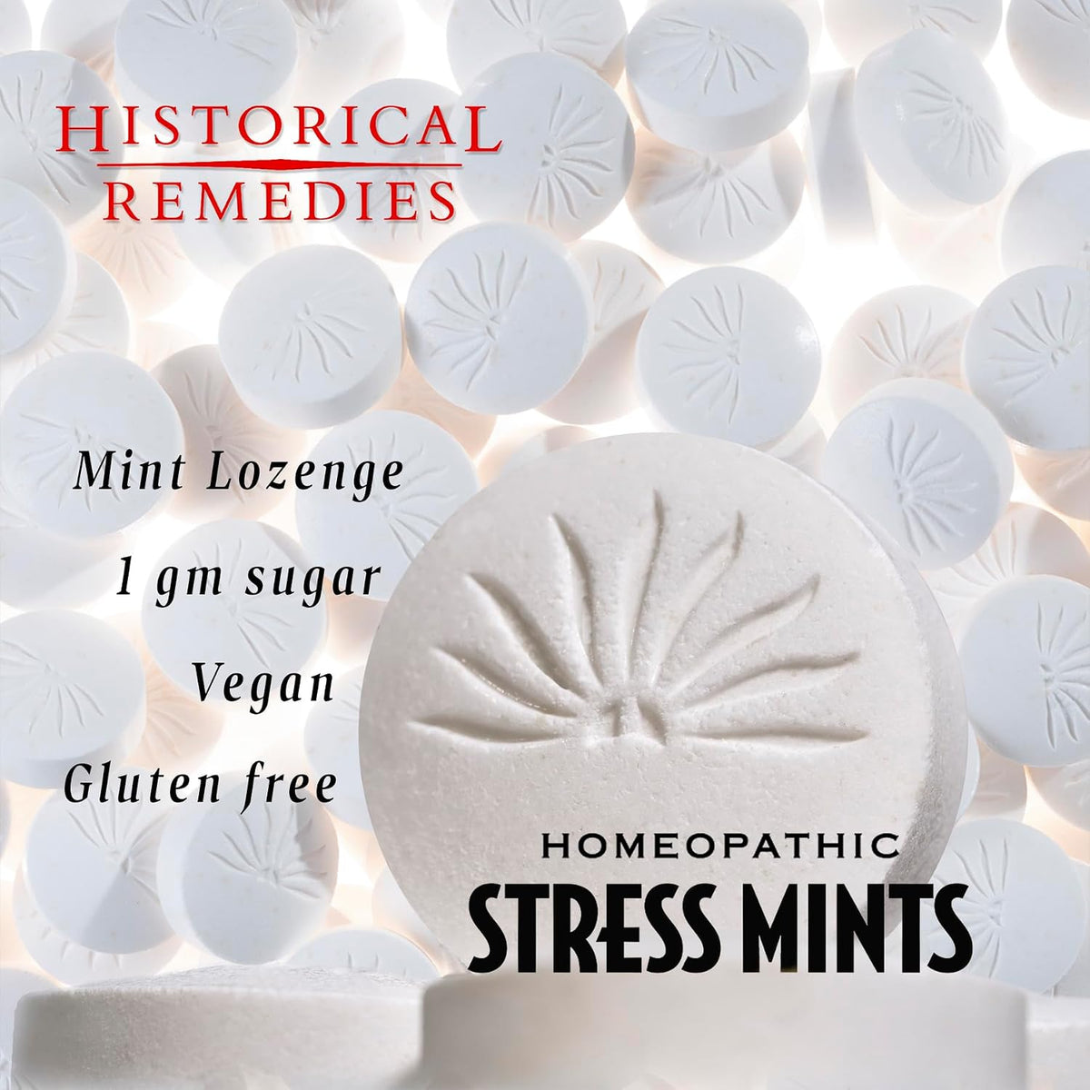 Historical Remedies - Stress Mints (12 Pack) | Homeopathic Stress Aid