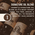 Johnny Slicks, Organic Beard Oil | Moisturize, Soften, Promote Hair Growth, Reduce Itch (US Made, Veteran Owned Handcrafted with Clean Ingredients), Rugged