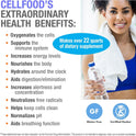 Cellfood, Oxygen Boost - 1 fl oz, 3 Pack - Liquid Oxygen Supplement for Lymphatic Drainage, Altitude Sickness, Jet Lag, Fatigue, Headaches, Hangovers & Energy - Gluten Free, Cert. Kosher