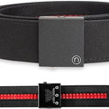 Nexbelt, EDC Tactical Ratchet Belt – 1.5" Black Nylon, Quick-Release, Adjustable for Appendix Carry, Fits Up to 50" Waist