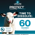 ANNUSO, LIFELINE Protect Colostrum Supplement for Calves, 1lb Bag - 50g Globulin Protein per Feeding - 20% Added Fat and Carbohydrates - Immune and Energy Support for Newborn Calves