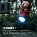 NEBO, IllumaTrace Blood Tracker Flashlight | 180 Lumens, 3 Hour Run Time, Rechargeable Tracking Light for Big Game Hunters, Waterproof, High Grip Handle, White Light Mode, Includes USB Charging Cable