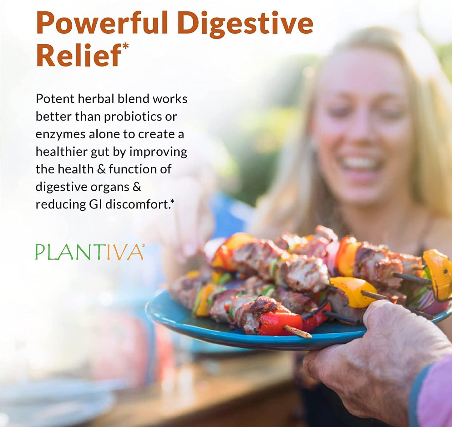 Plantiva, Digestiv - (60 Capsules) Clinically Developed Combination of Natural Ingredients to Help Maintain Effective Digestion (60 Capsules)