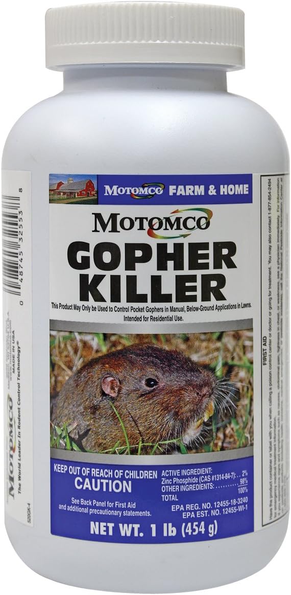 Motomco, 32553 1# Gopher Killer