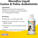 Durvet, WormEze Liquid Canine & Feline Anti-helmintic, 8 oz