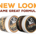 Suavecito, Pomade Firme (Strong) Hold 4 oz, 3 Pack - Strong Hold Hair Pomade For Men - Medium Shine Water Based Wax Like Flake Free Hair Gel - Easy To Wash Out - All Day Hold For All Hair Styles