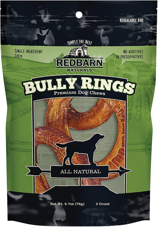 Redbarn Pet Products, Bully Rings, 3-Pack, Case of 8