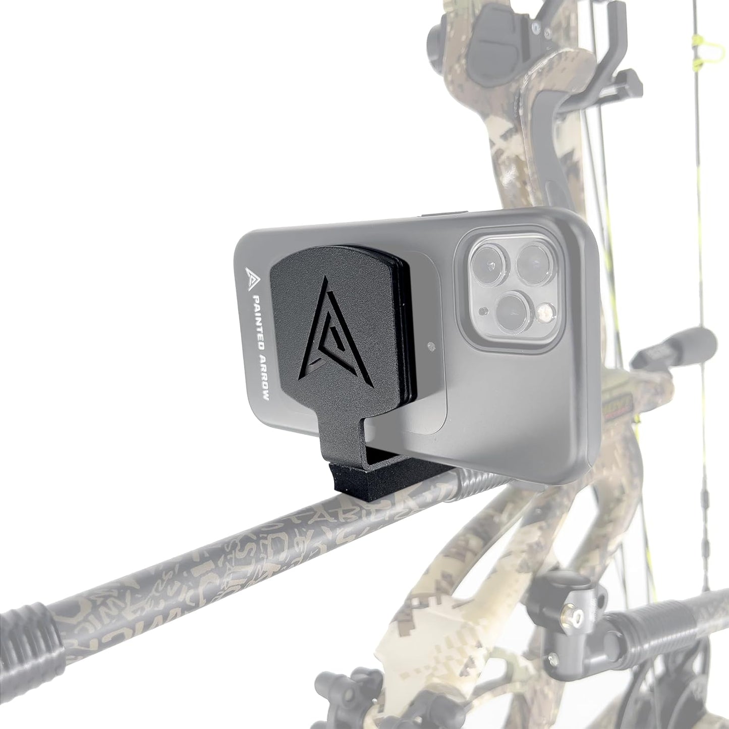 Painted Arrow, MAG-PRO PLUS Compound Bow Universal Magnetic Smartphone Mount