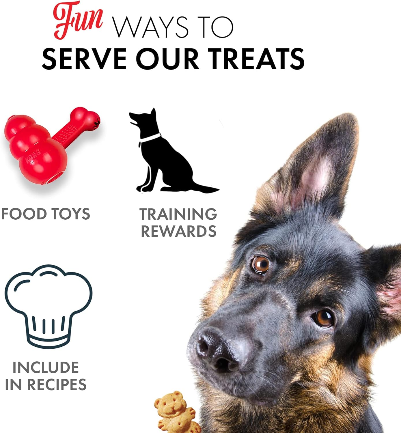 Grandma Lucy's, Organic Oven Baked Dog Treats - Banana & Sweet Potato, 14 oz