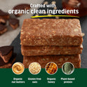Kate’s, Real Food Organic Protein Bars – (Peanut Butter Cup, 2.2 oz, Pack of 12) – Plant Based Protein Bars - Gluten Free, Soy Free, Non GMO, Whole Grains, and All Natural | bike-handlebars