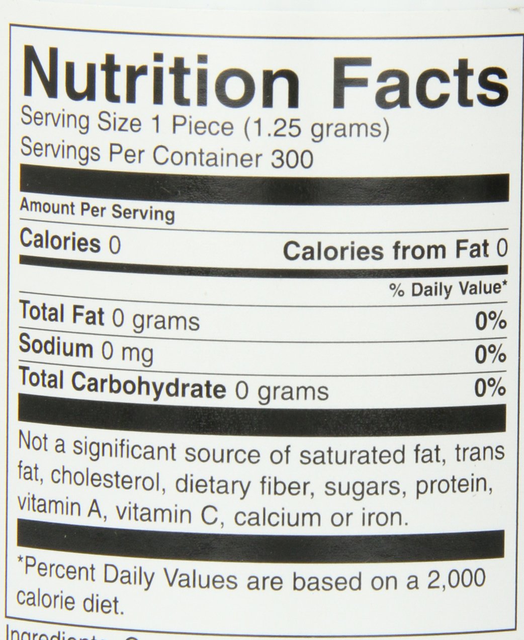 the Peelu Co., Chewing Gum, Peppermint, 300-Count