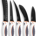 OUTDOOR EDGE, ErgoMax 6-Piece Professional Game Processing Knife Set | Caping & Boning Knives, Skinning Knife, Butcher Knife | Elite Big Game, Elk & Deer Hunting Gear | Perfect Field Dressing Knife Set