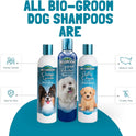 Bio-Groom, Super Whitening Dog Shampoo – Whitening Pet Shampoo, Dog Bathing Supplies, Puppy Wash, Dog Grooming Supplies, Cruelty-Free, Made in USA, Coat Brightener Shampoo – 12 fl oz 2-Pack