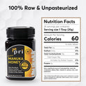 P.R.I, Manuka Honey MGO 600+, High-Potency (500g/1.1lb)