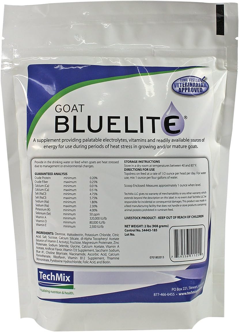TECHMIX INC. , Sheep & Goat BLUELITE 2LB