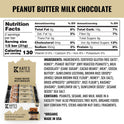 Kate’s Real Food, Organic Granola Bars - Peanut Butter Milk Chocolate (2.2 oz, Pack of 12) Organic Energy Bars with Gluten Free Oats - Non GMO, Soy Free, Whole Grains, and All Natural - Healthy Snacks