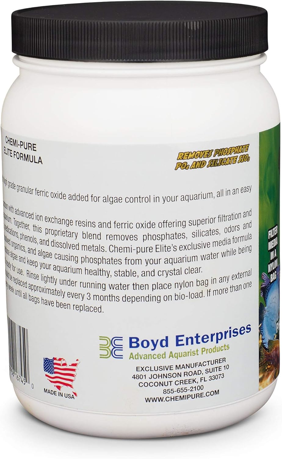 Boyd Enterprises, ABE16745 Chemipure Elite Grande for Aquarium, 46 Oz. (1332g)