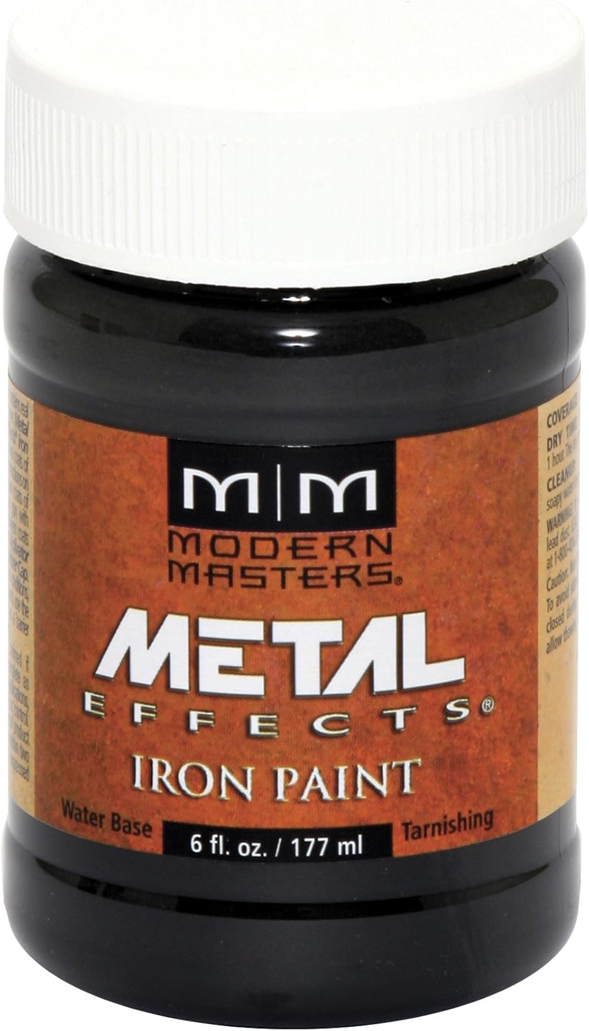 Modern Masters, 6 oz. ME208 Iron Metal Effects Reactive Metallic Paint