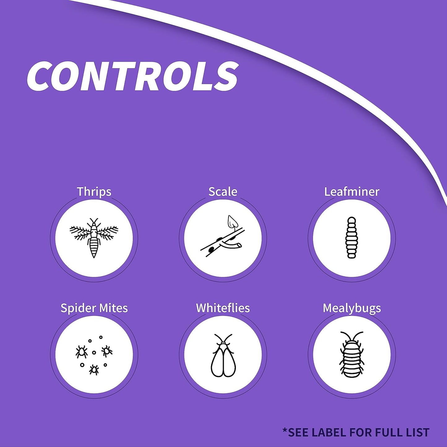 Bonide, Systemic Insect Control, 16 oz Concentrate Long Lasting Insecticide for Outdoor Gardening, Makes 16 Gallons