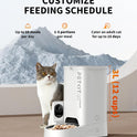 PETKIT, Automatic Cat Feeder with Camera, 1080P HD Video with Night Vision, 2.4G WiFi Pet Feeder with Phone App Control, 2-Way Audio for Cats and Small Dogs, Portion Control Up to 10 Meals Per Day