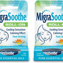 MigraSoothe | Cool & Refreshing Effect| Essential Oil Roll-On Stick | 2 Pack