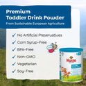 Holle, Organic Toddler Milk Drink – Non-GMO, Clean Label Certified, Gentle European Formula with Omega-3 & Vitamins for Kids 12-36 Months, 14 oz