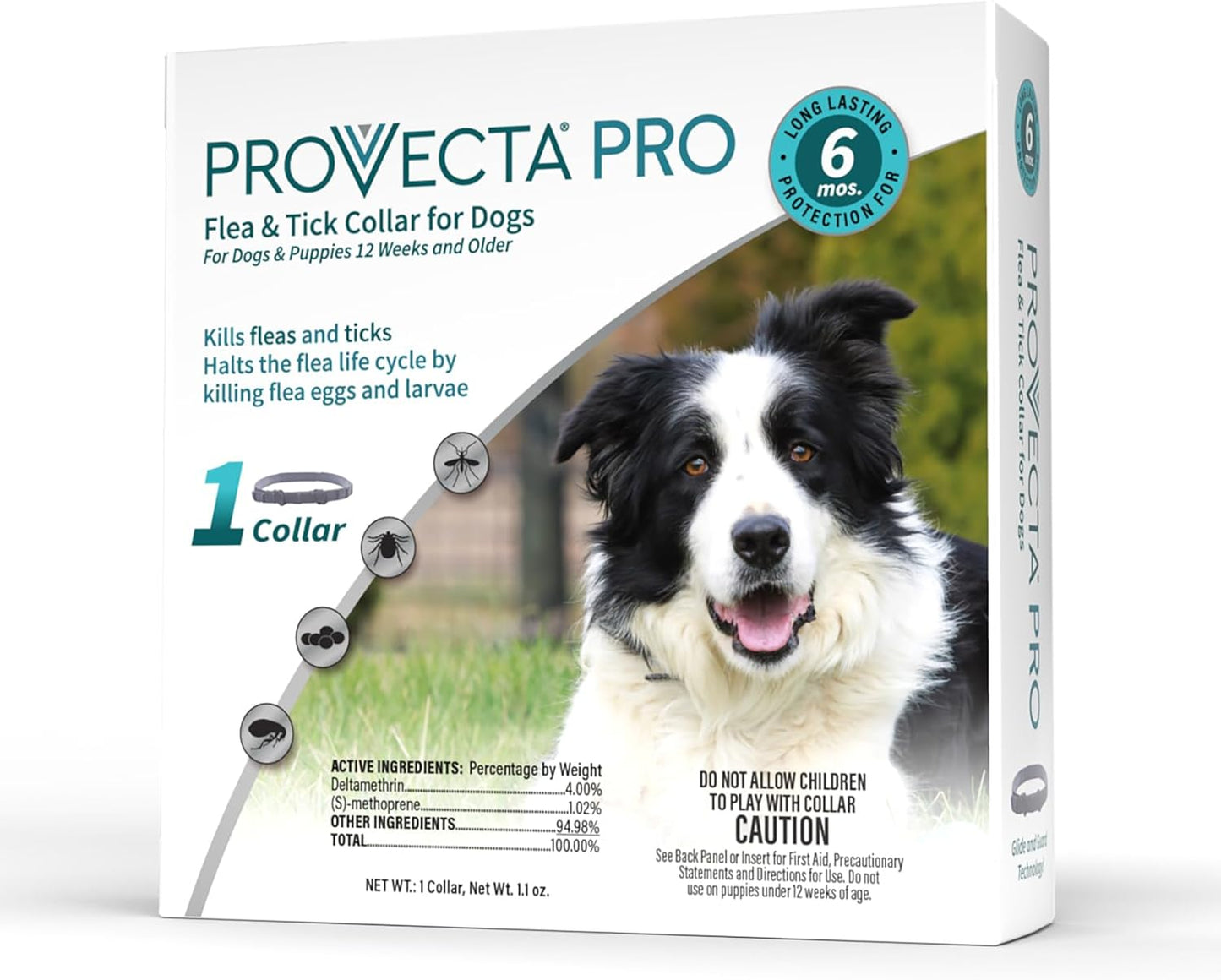 Provecta®, PRO Flea & Tick Collar for Dogs