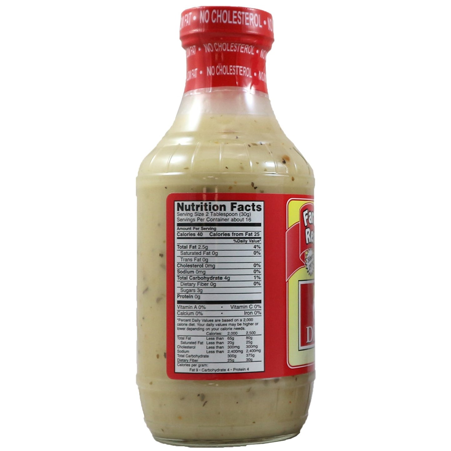 Farmer Boy, Greek Lite Salad Dressing 16 oz With Exclusive Recipe eBook