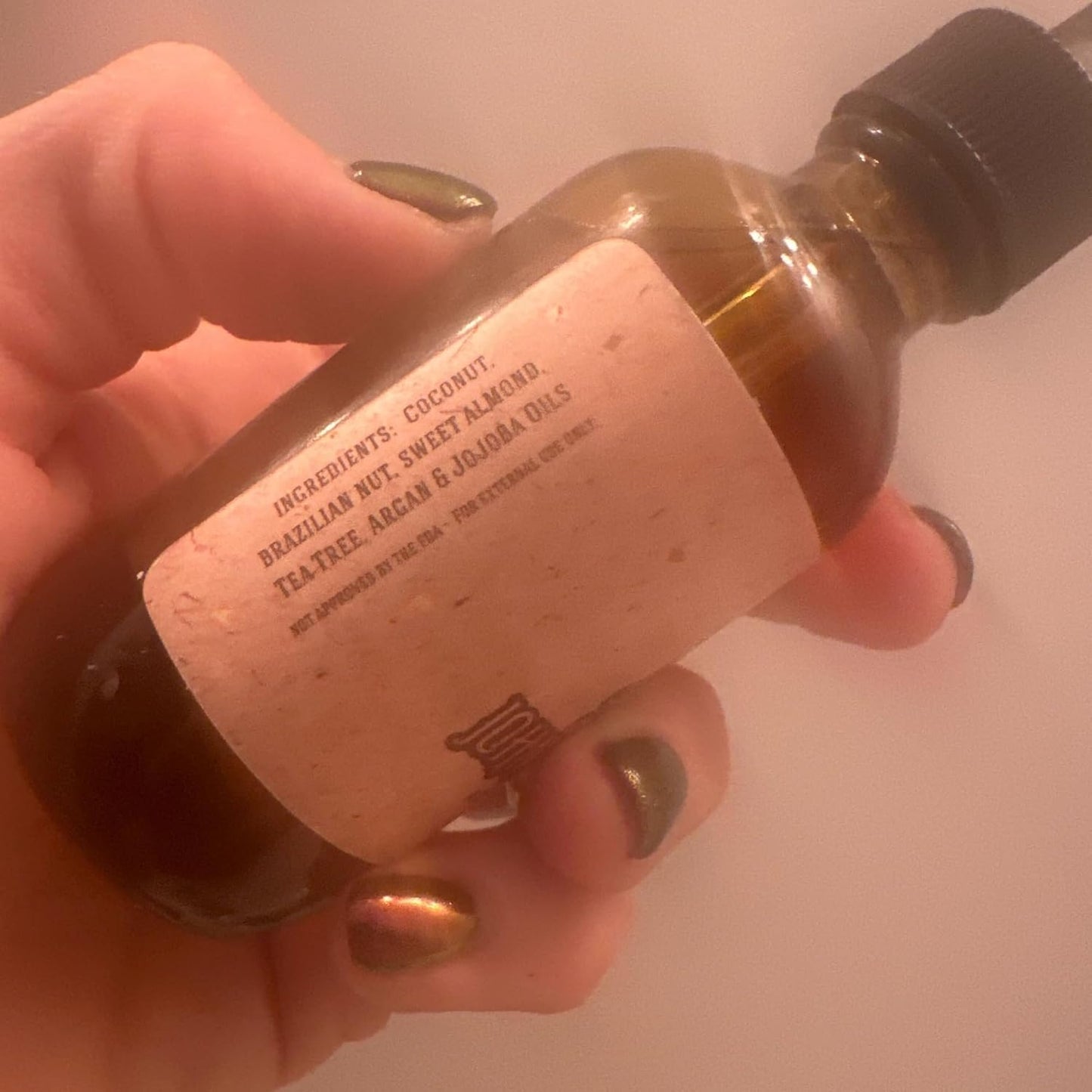 Johnny Slicks, Organic Beard Oil | Moisturize, Soften, Promote Hair Growth, Reduce Itch (US Made, Veteran Owned Handcrafted with Clean Ingredients), Rugged