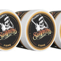 Suavecito, Pomade Firme (Strong) Hold 4 oz, 3 Pack - Strong Hold Hair Pomade For Men - Medium Shine Water Based Wax Like Flake Free Hair Gel - Easy To Wash Out - All Day Hold For All Hair Styles