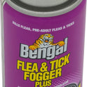 Bengal, Flea and Tick Fogger Plus – 3 Pk Odorless Spray Treatment for Home Infestations – 12 Week Insect Killer, 3x2.7 oz