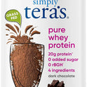 Simply tera's, Pure whey Protein Powder, Family Size Dark Chocolate Flavor