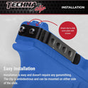 Techna Clip, Concealment System for Glock Models - Durable High-Carbon Spring Steel Gun Clip w/Teflon Coat 1500 - Ambi, Easy-to-Install Gun Holster Clip (Black)