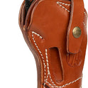 1791, GUNLEATHER Single Six Holster - Ambidextrous Leather Revolver Holster, Fits Ruger Wrangler, Heritage Rough Rider, Colt SSA and Similar Six Gun Pistols (Size 6.5)